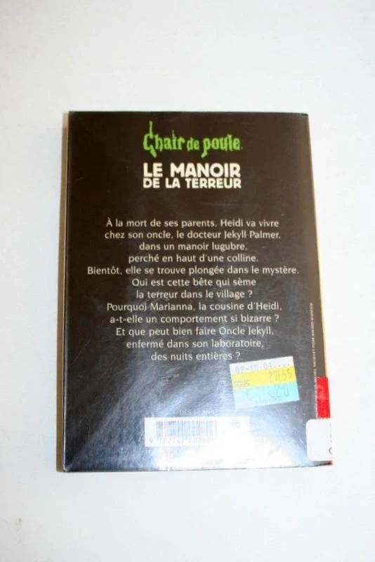 Piel de gallina n°57 La mansión del terror de R.L.Stine, Bayard – photo 2